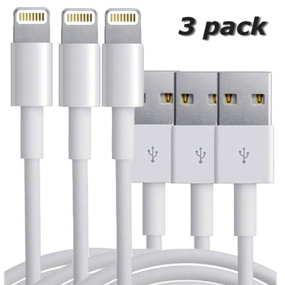 Apple iPhone Charger (3 Pack)